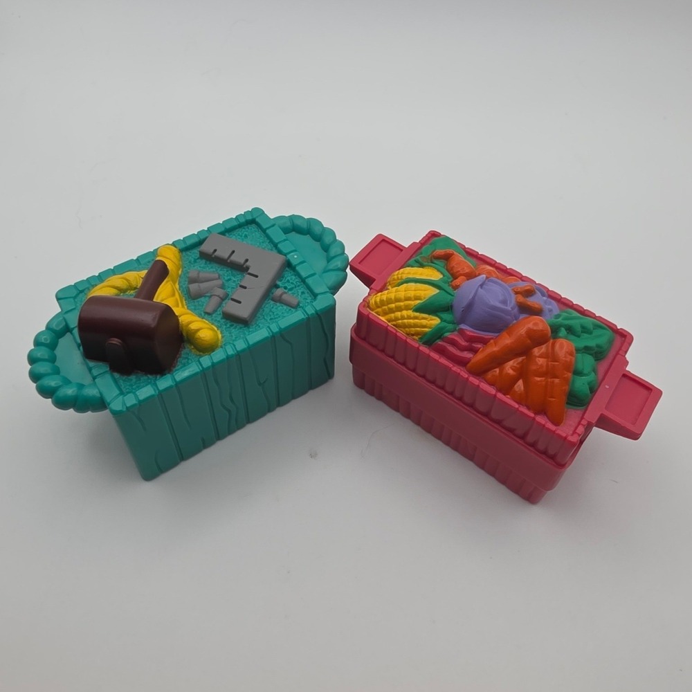 Fisher Price Great Adventures Baskets Replacement Pieces Food Construction  Tool